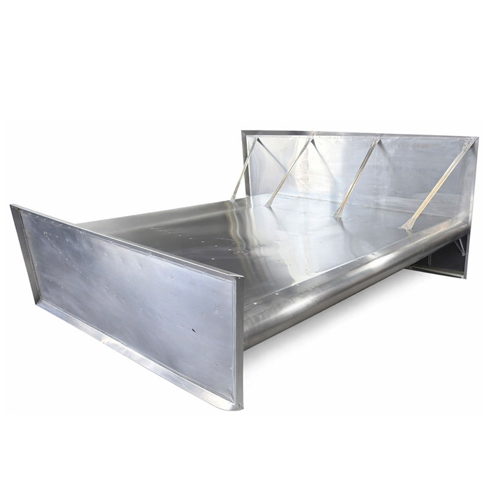Flat Top Wings CNC Recessed Rivets