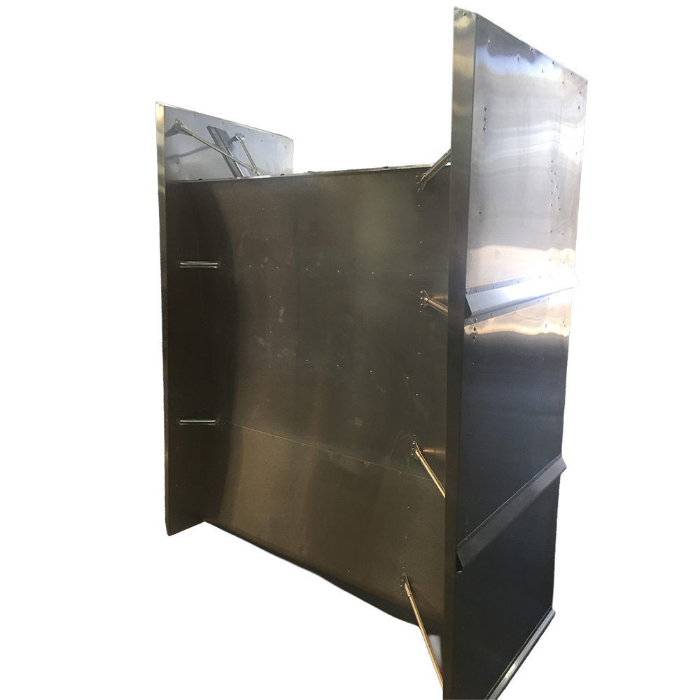 2 1/2" Dished Top Wing